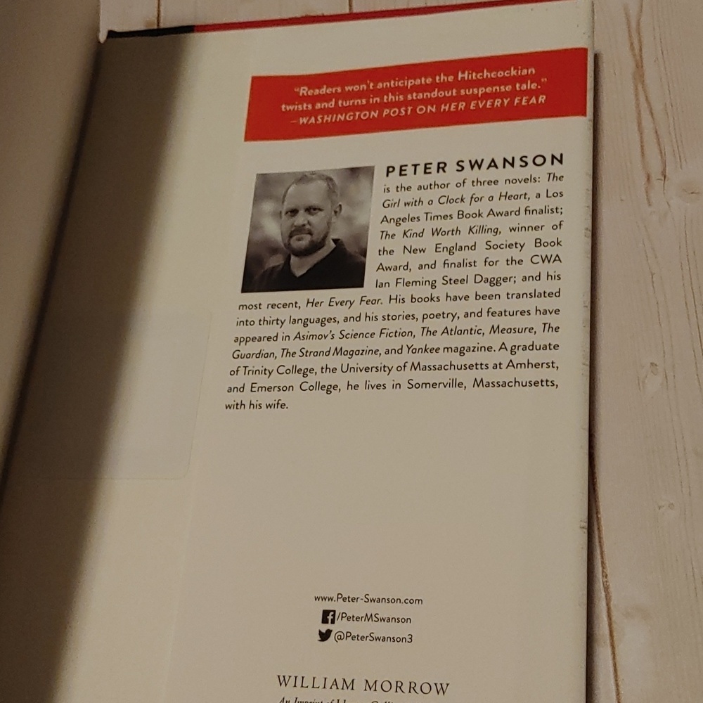 All The Beautiful Lies Adult Novel Fiction Book By Peter Swanson 2018 - Picture 5 of 7